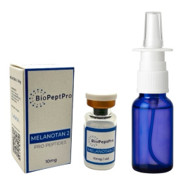 Melanotan 2 10mg Spray zestaw - butelka z atomizerem